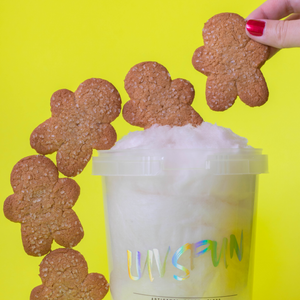 GINGERBREAD COTTON CANDY TUB
