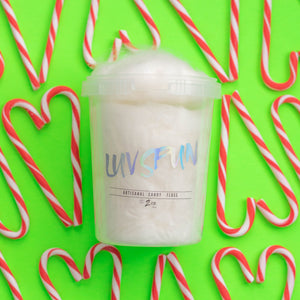 CANDY CANE COTTON CANDY TUB